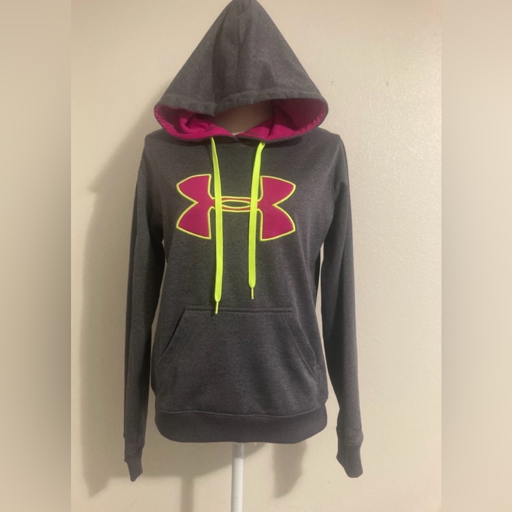 Under Armour - UA Storm Womens Long Sleeve Hoodie - SM/P Gray - EUC